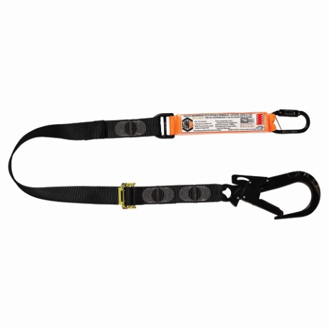 LINQ WEBBING LANYARD ADJUST SNG LEG 1X D.A KARABINER 1X T.A SCAFF HOOK